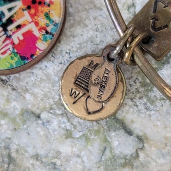 Alex and ani set of 2 energy infused bracelets - Picture 6 of 11